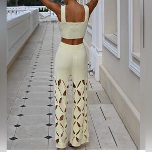 Yellow the Label- TAURUS KNIT PANT SET Yellow